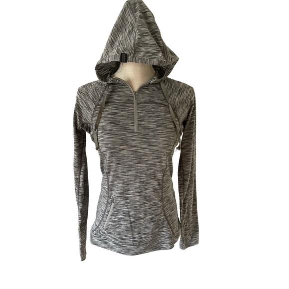 Outdoor Research Women's Small Flyway 1/4 Zip Hoodie Gray Pullover‎ - Picture 1 of 7